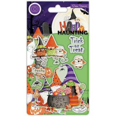 Craft Consortium Happy Haunting Clear Stamps - Trick or Treat